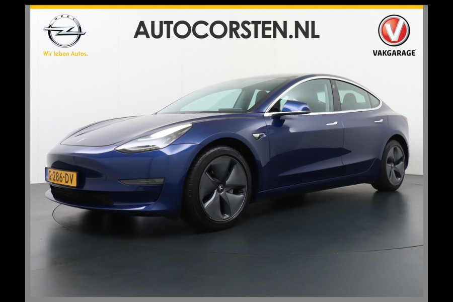 Tesla Model 3 Long Range 75 kWh 463PK FSD-vb. Premium-Audio 4wd 18" AutoPilot Pano.dak Camera Leer Adaptive-Cruise+Stop&Go  PDC-A+Voor Wifi Ec Veel grip door AWD vierwielaandrijving.  Origineel Nederlandse auto ! grootste accu ! tot 16,5 kwh thuis laden, 120kw/h snelladen per uur !