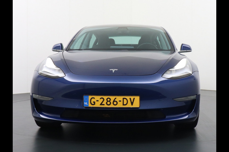 Tesla Model 3 Long Range 75 kWh 463PK FSD-vb. Premium-Audio 4wd 18" AutoPilot Pano.dak Camera Leer Adaptive-Cruise+Stop&Go  PDC-A+Voor Wifi Ec Veel grip door AWD vierwielaandrijving.  Origineel Nederlandse auto ! grootste accu ! tot 16,5 kwh thuis laden, 120kw/h snelladen per uur !