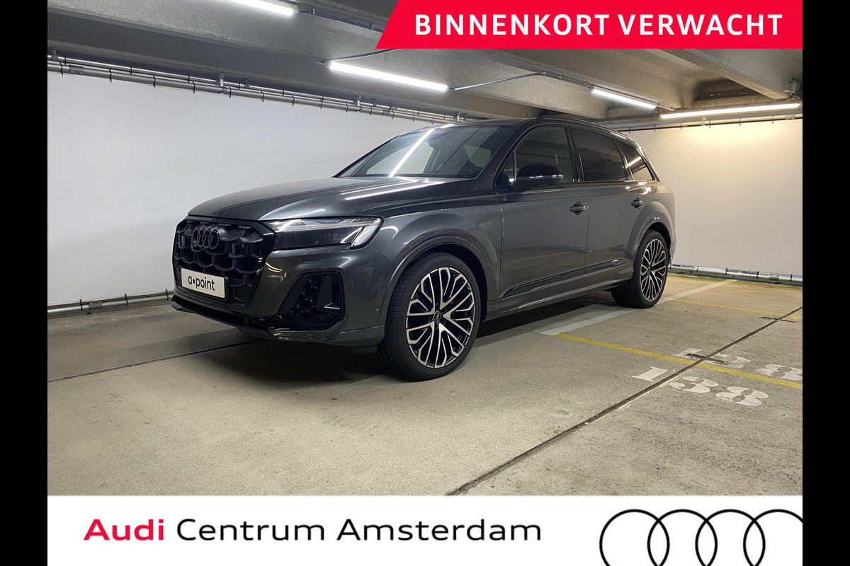 Audi Q7 60 TFSI e quattro Pro Line S-Line Competition 490 pk Tiptronic | Navigatie | Panoramadak | Elektr. trekhaak | Rondomzicht camera | Stoelverwarming v/a | | Verlengde garantie