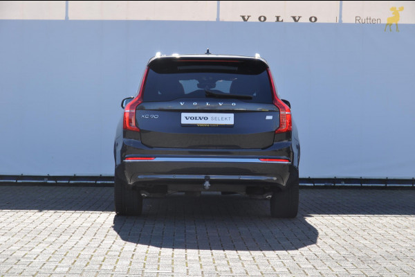 Volvo XC90 T8 455PK Automaat Recharge AWD Ultimate Bright Massage stoelen / Stoelverwarming en ventilatie voor / Luchtvering / Semi-elektrisch inklapbare trekhaak / Head-up display / Bowers & Wilkins Audio / 360 camera / Pilot assist / Adaptive cruise control / Elektrische achterklep / Keyless entry /