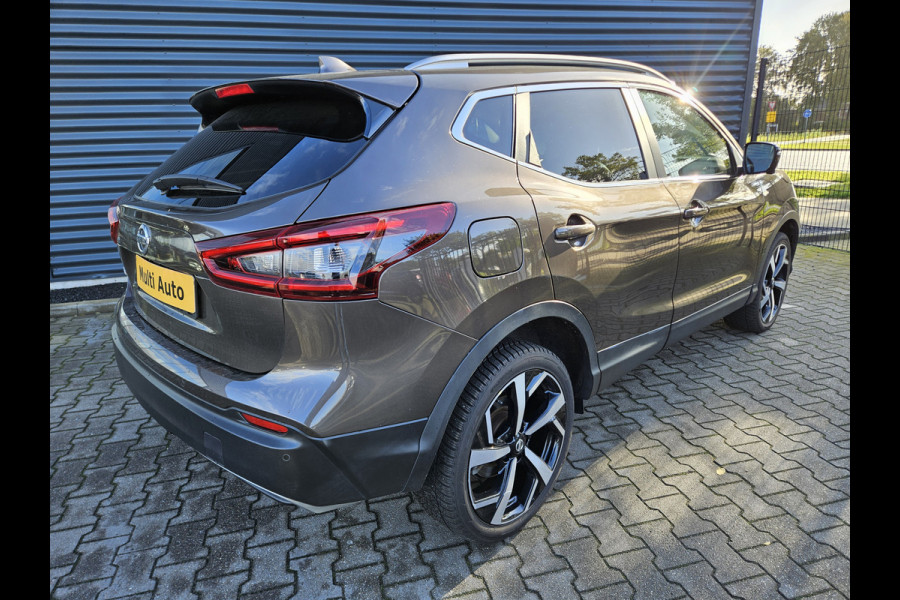 Nissan QASHQAI 1.3 DIG-T Tekna + 160pk Automaat | Panodak | Adaptive Cruise | 360 Camera | BOSE Sound | 19"L.M | Navi | Sportstoelen Verwarmd | Apple Carplay |