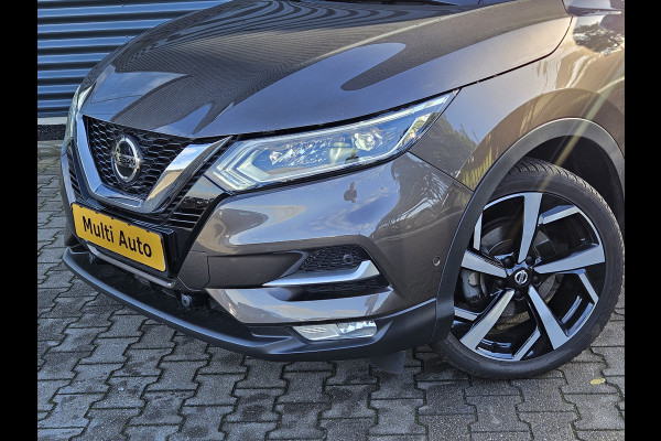 Nissan QASHQAI 1.3 DIG-T Tekna + 160pk Automaat | Panodak | Adaptive Cruise | 360 Camera | BOSE Sound | 19"L.M | Navi | Sportstoelen Verwarmd | Apple Carplay |