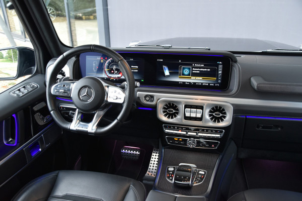 Mercedes-Benz G-Klasse 63 AMG STOELVERWARMING | TREKHAAK | AMBIENTEVERLICHTING | NAPPA LEDER |  DAK | BURMESTER AUDIO | 360 CAMERA | MEMORY | SUÉDE HEMELBEKLEDING | SPORTUITLAAT | EXTRA GROTE BENZINETANK | ETC.