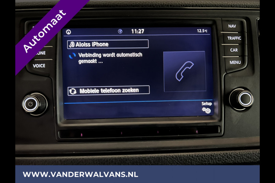 Volkswagen Crafter 2.0 TDI 177pk Automaat L3H3 L2H2 Euro6 Airco | LED | Camera | 3000kg Trekhaak | Apple Carplay | Android Auto Cruisecontrol, Parkeersensoren, Bijrijdersbank