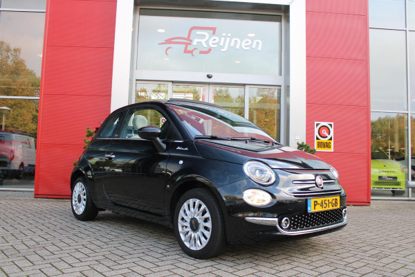 Fiat 500C 1.0 Hybrid Dolcevita | APPLE CARPLAY/ANDROID AUTO | DAB+ RADIO | PARKEERSENSOREN ACHTER | LEDEREN BEKLEDING | CLIMATE CONTROL | CRUISE CONTROL | LICHTMETALEN VELGEN | REGEN/LICHT SENSOR |