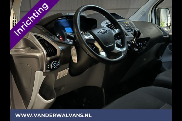 Ford Transit Custom 2.2 TDCI L1H1 inrichting Airco | Trekhaak | Cruisecontrol | Parkeersensoren bijrijdersbank