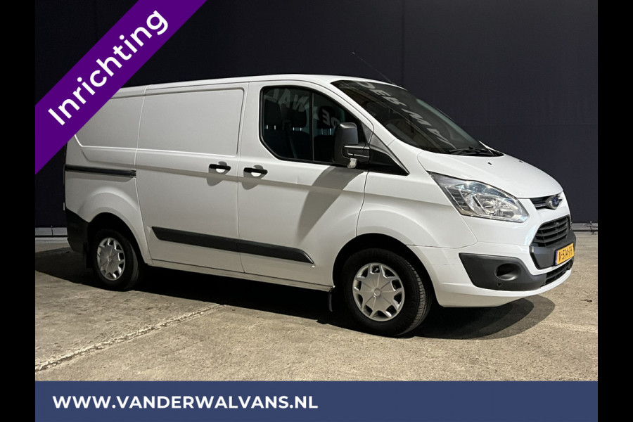 Ford Transit Custom 2.2 TDCI L1H1 inrichting Airco | Trekhaak | Cruisecontrol | Parkeersensoren bijrijdersbank