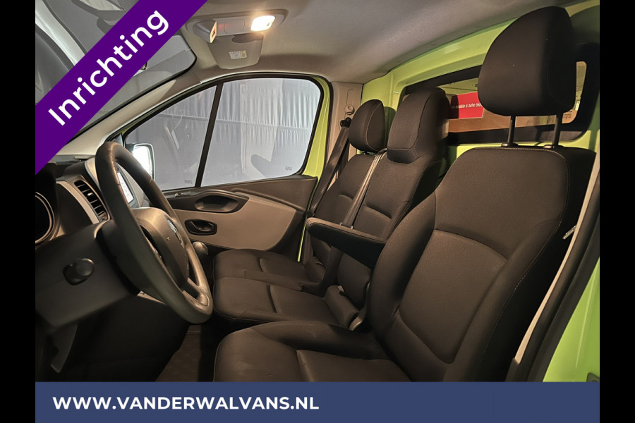 Renault Trafic 1.6 dCi L2H1 inrichting Euro6 Airco | Navigatie | Trekhaak | Parkeersensoren bijrijdersbank, cruisecontrol, imperiaal