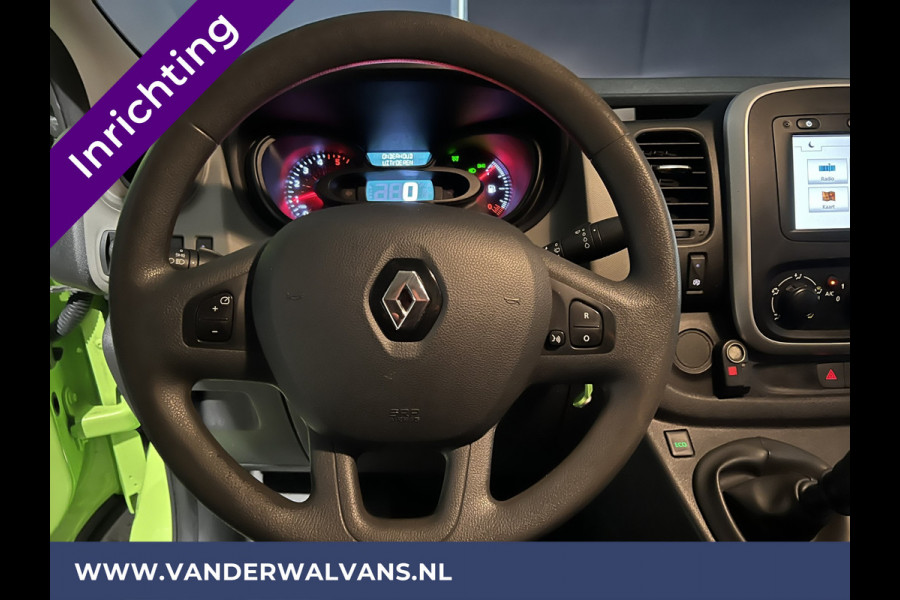 Renault Trafic 1.6 dCi L2H1 inrichting Euro6 Airco | Navigatie | Trekhaak | Parkeersensoren bijrijdersbank, cruisecontrol, imperiaal