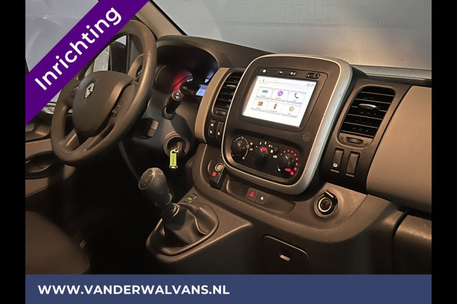 Renault Trafic 1.6 dCi L2H1 inrichting Euro6 Airco | Navigatie | Trekhaak | Parkeersensoren bijrijdersbank, cruisecontrol, imperiaal