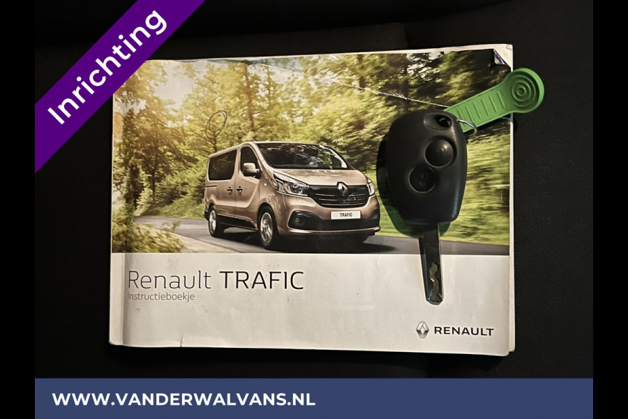 Renault Trafic 1.6 dCi L2H1 inrichting Euro6 Airco | Navigatie | Trekhaak | Parkeersensoren bijrijdersbank, cruisecontrol, imperiaal