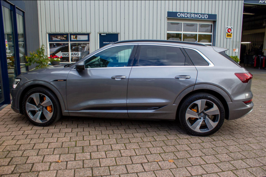 Audi e-tron 55 Quattro Advanced 95 kWh | Prijs rijklaar incl. 12 mnd garantie | Panodak Leder Alarm 360 Camera Elek Klep