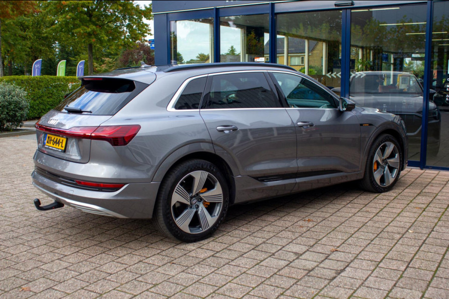 Audi e-tron 55 Quattro Advanced 95 kWh | Prijs rijklaar incl. 12 mnd garantie | Panodak Leder Alarm 360 Camera Elek Klep