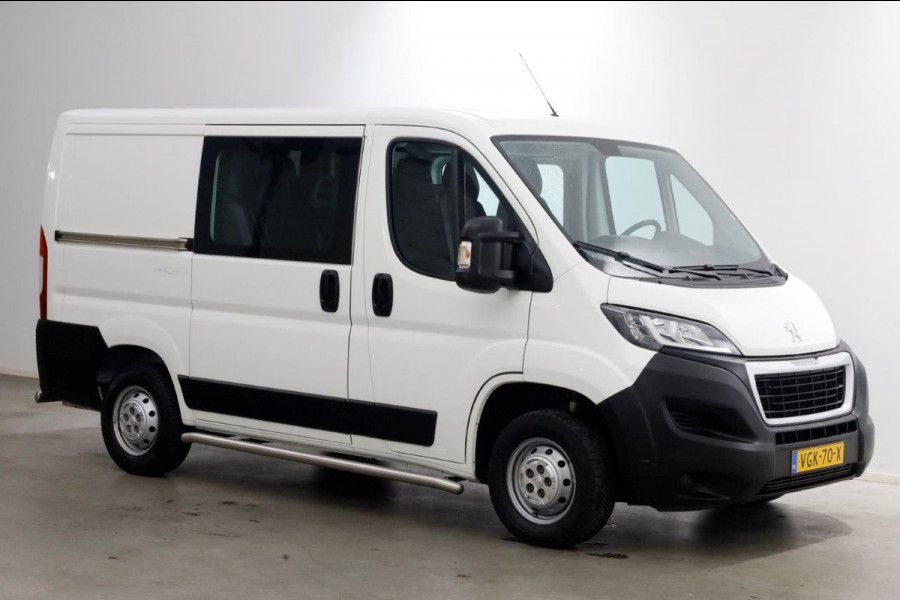 Peugeot Boxer 2.2 BlueHDi 120pk E6 L1H1 Premium D.C. Airco/Navi/2x Schuifdeur 09-2020