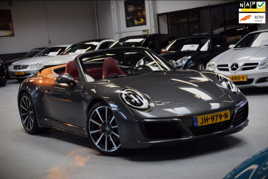 Porsche 911 Cabrio 3.0 Carrera 4S 991.2 Navi|Sport-Chrono|Dealer onderhouden|ACC|Org.NL