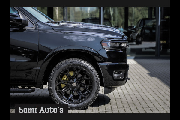 Dodge Ram 2025 LARAMIE NIGHT PREMIUM | BOM VOL + 14.4 INCH SCHERM BOM VOL | LUCHTVERING | HUD | HURRICAN 420PK 636 Nm TWIN TURBO | PRIJS M DUBBELE CABINE | PICK UP | 5 PERSOONS | DC | GRIJSKENTEKEN | VOORRAAD NR 2236 - 8748