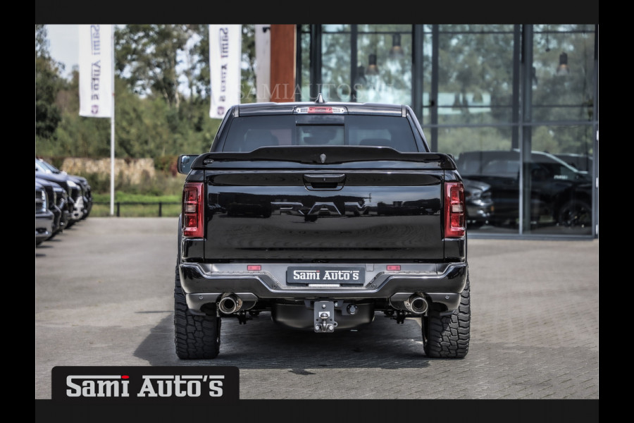 Dodge Ram 2025 LARAMIE NIGHT PREMIUM | BOM VOL + 14.4 INCH SCHERM BOM VOL | LUCHTVERING | HUD | HURRICAN 420PK 636 Nm TWIN TURBO | PRIJS M DUBBELE CABINE | PICK UP | 5 PERSOONS | DC | GRIJSKENTEKEN | VOORRAAD NR 2236 - 8748