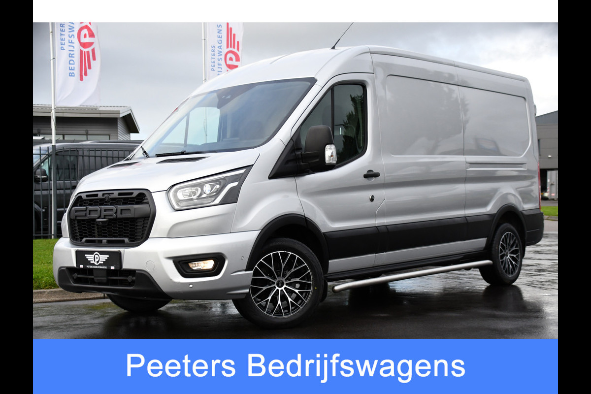 Ford Transit 350 2.0 TDCI L3H2 Limited PB Edition Full Options! Adaptieve Cruise, Carplay, 185PK, Sensoren, Automaat, 360 Camera, Xenon, Uniek!