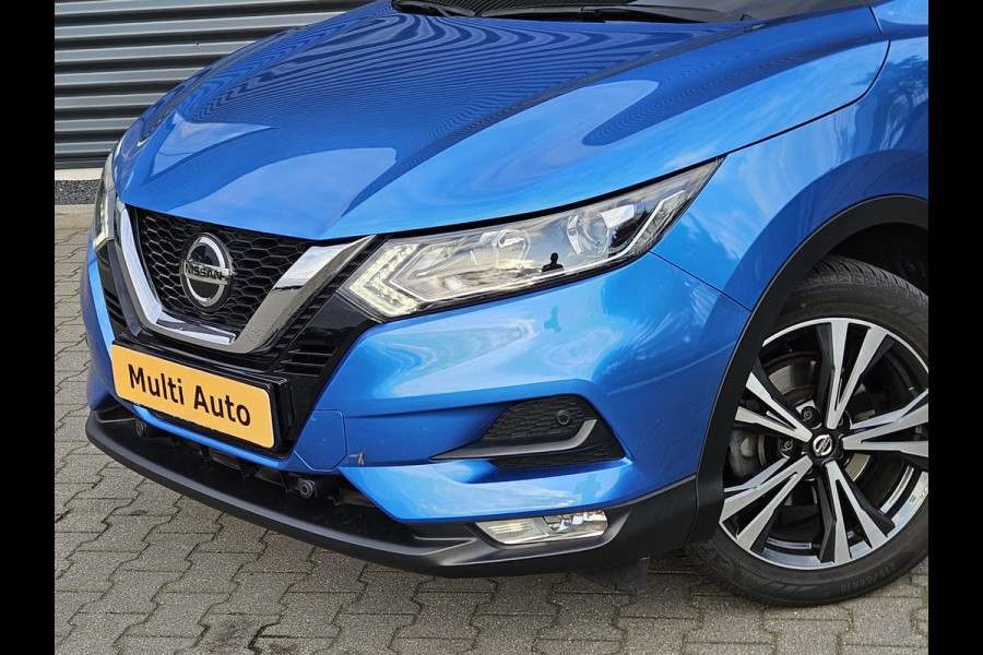 Nissan QASHQAI 1.3 DIG-T N-Connecta 160pk Automaat | Panodak | Camera | Sportstoelen verwarmd | Navi | Apple Carplay | DAB | 18"L.M |