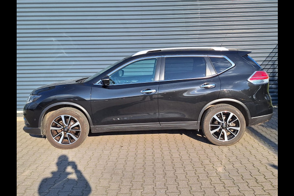 Nissan X-Trail 1.6 DIG-T Tekna 165pk Dealer O.H. 1e eigenaar | Panodak | Lederen Bekleding | 360 Camera | Trekhaak Afneembaar | Navi | 19 "L.M | Electrische Stoelen  | DAB | Cruise Control |