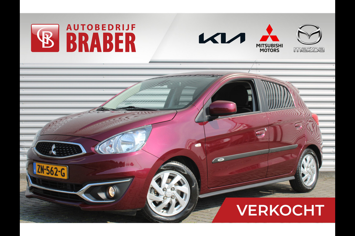 Mitsubishi Space Star 1.0 Active | Automaat | Airco | Navi | 14" LM | Cruise | Camera | 1e eigenaar | Dealeronderhouden |