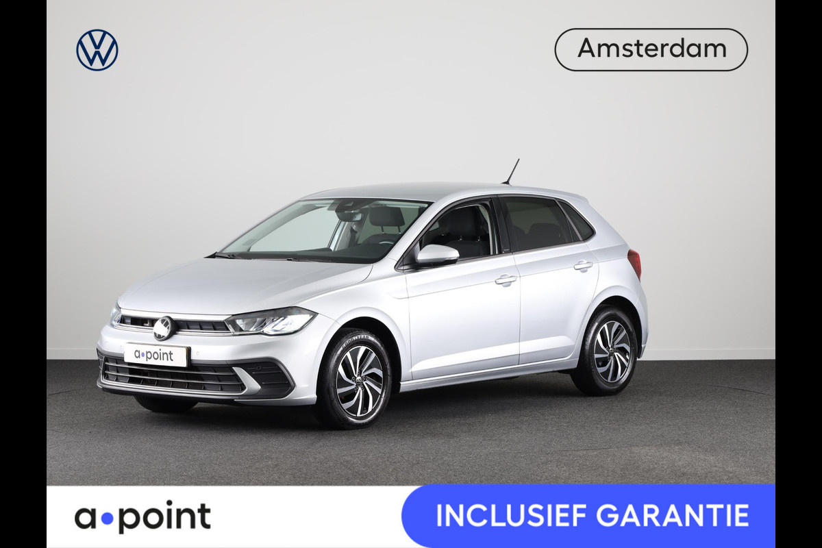 Volkswagen Polo 1.0 TSI Life 95 pk Automaat (DSG) | Verlengde garantie | Navigatie | Parkeersensoren | Adaptieve cruise control | LED koplampen |