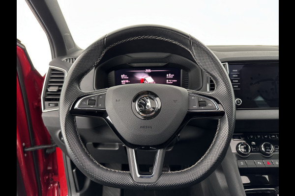 Škoda Karoq 1.5 TSI ACT Sportline Business Aut. *PANO | DIGI-COCKPIT | SOFT-LEATHER | CANTON-AUDIO | DAB | SHIFT-PADDLES | KEYLESS | CAMERA | NAVI-FULLMAP | ECC | PDC | CRUISE | APP.CONNECT | SPORT-SEATS | 18''ALU*