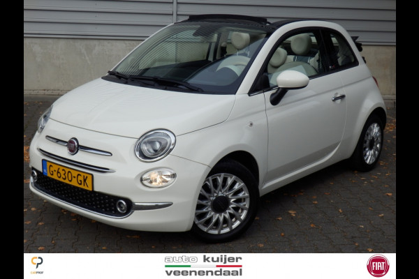 Fiat 500C 85pk Lounge | Cabriolet | Dealer onderhouden | Apple Carplay |