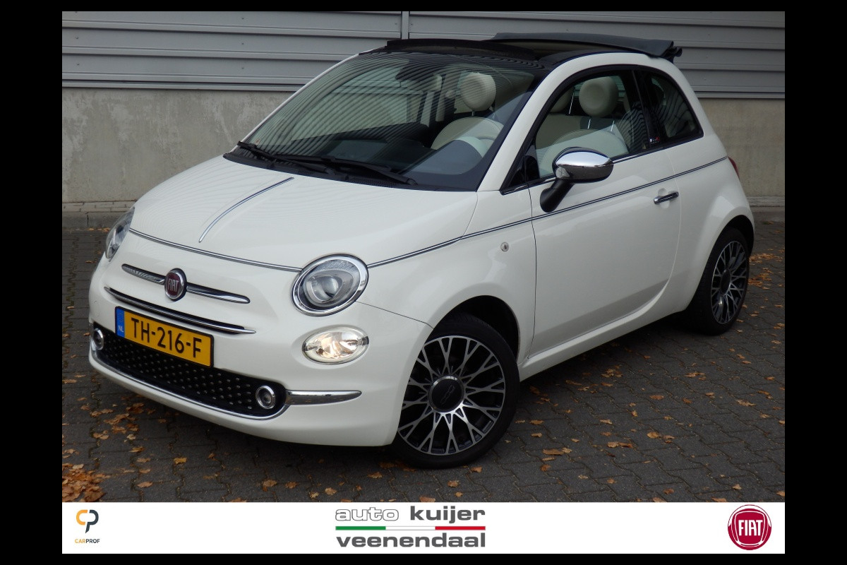 Fiat 500C 80pk | Cabriolet | Collezione | 16" | pdc | Navigatie |