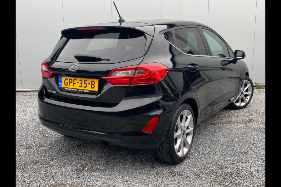 Ford Fiesta 1.0 EcoBoost Titanium X | Nieuw-Model |101 PK|B&O|Carplay|Navi|Camera|Cruise|Stoel-Stuurverw|Xenon|PDC|D.A.B|Clima|Sfe