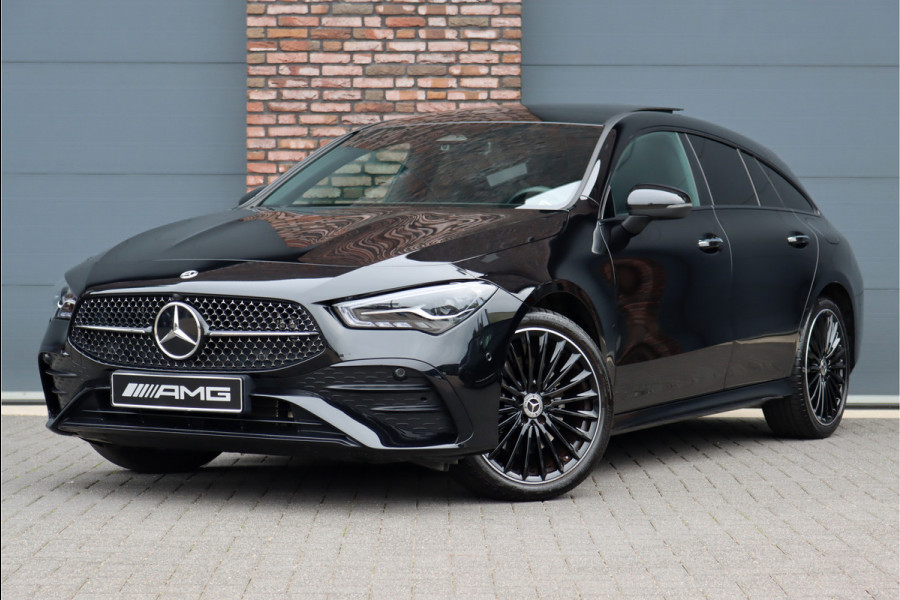 Mercedes-Benz CLA-Klasse Shooting Brake 250 e AMG Line Aut8 | Facelift | Panoramadak | Distronic+ | Memory | Advanced Sound System | Keyless Go | Verwarmd Stuurwiel | Augmented Reality |