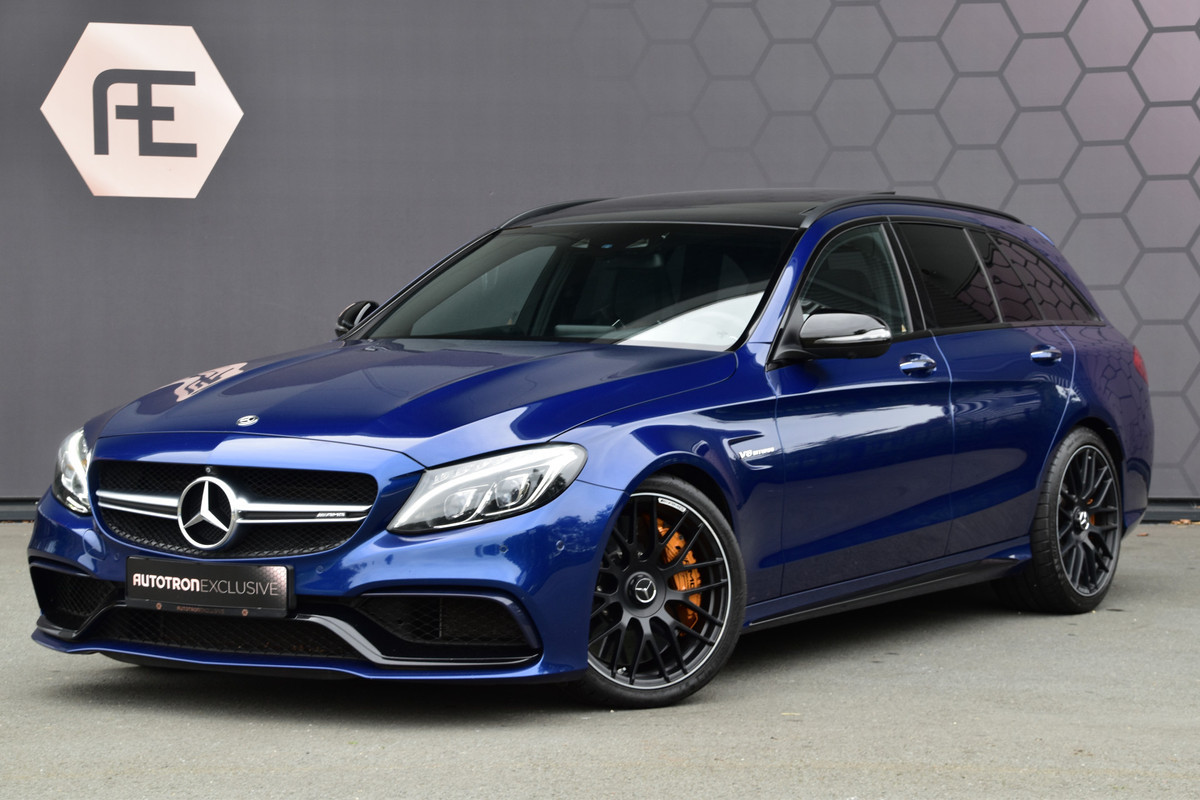 Mercedes-Benz C-Klasse 63 AMG S Estate C63S | KERAMISCH | PERFORMANCE STOELEN | BURMESTER | PANORAMADAK | HEAD-UP | ETC.