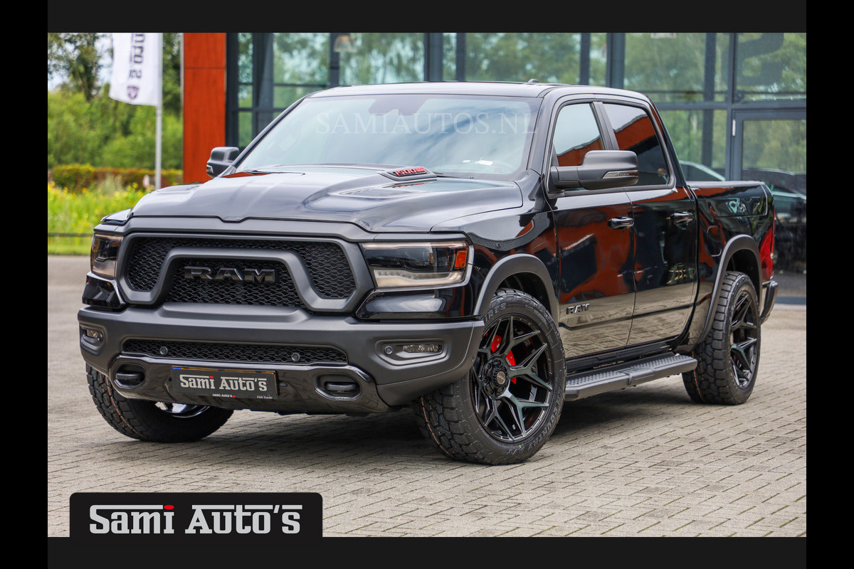 Dodge Ram 1500 GT EDITION | V8 5.7 HEMI | TRX PACK | REBEL | XB9 & MWK | LUCHTVERING | HEAD-UP | CREW CAB DUBBELE CABINE | 5 PERSOON | PRIJS MET LPG | VOORRAAD NR 2166 - 0455 |