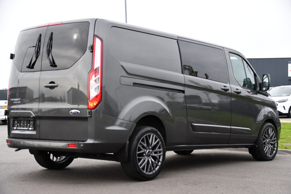 Ford Transit Custom 320 2.0 TDCI L2H1 DC Limited Raptor Edition Camera, Cruise, Carplay, Automaat, Stoelverwarming, LED, Automaat, 130PK, Dubbel cabine