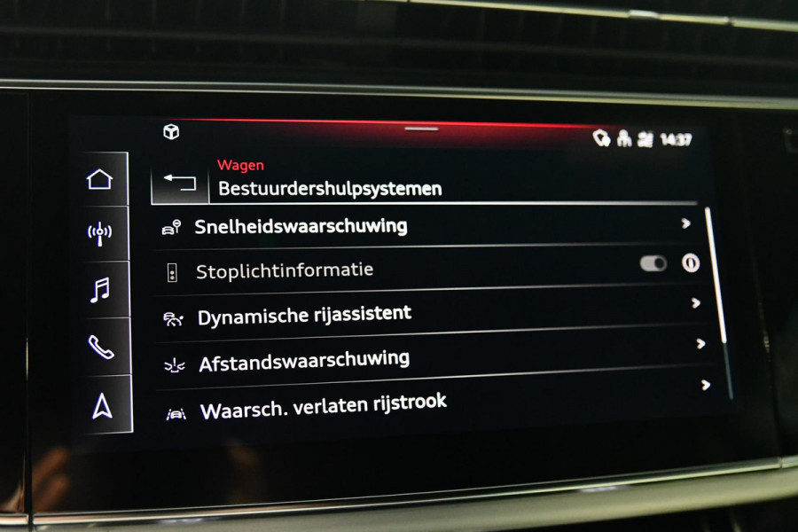 Audi Q8 55 TFSI e quattro BTW,3x S-Line. Luchtv, Softclose, Pano, ACC, 23'',B&O, Stuurvw, Keyless, Camera, Trekhaak, CarPlay!