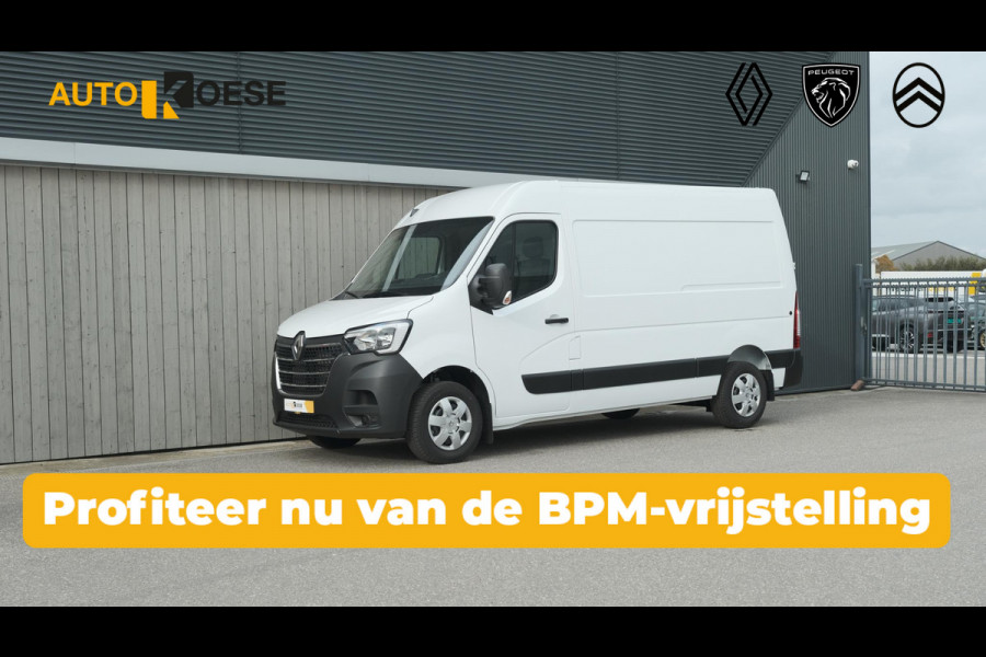 Renault Master T33 2.3 dCi 135 L2H2 Comfort | Direct Leverbaar | Navigatie | Parkeersensoren | Airco | Cruise Control