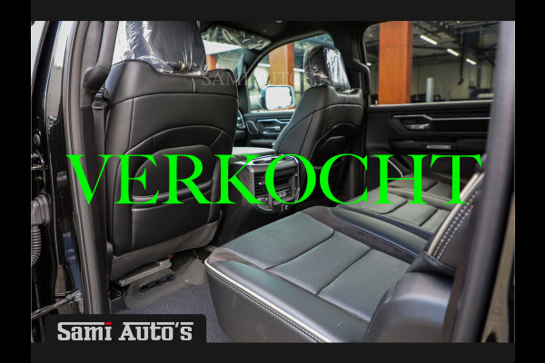 Dodge Ram 1500 ALL-IN PRIJS | HULK BLACK OPS | LPG | COVER | GROOTSCHERM 12" INCH | LARAMIE | 5 PERSOONS | ZWART | HEMI 5.7 V8 4x4 CREWCAB 5'7 | GRIJSKENTEKEN | DUBBELE CABINE | VOORRAAD NR 2169 -  8823