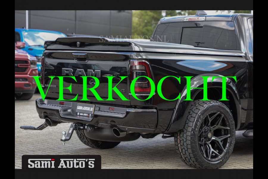 Dodge Ram 1500 ALL-IN PRIJS | HULK BLACK OPS | LPG | COVER | GROOTSCHERM 12" INCH | LARAMIE | 5 PERSOONS | ZWART | HEMI 5.7 V8 4x4 CREWCAB 5'7 | GRIJSKENTEKEN | DUBBELE CABINE | VOORRAAD NR 2169 -  8823