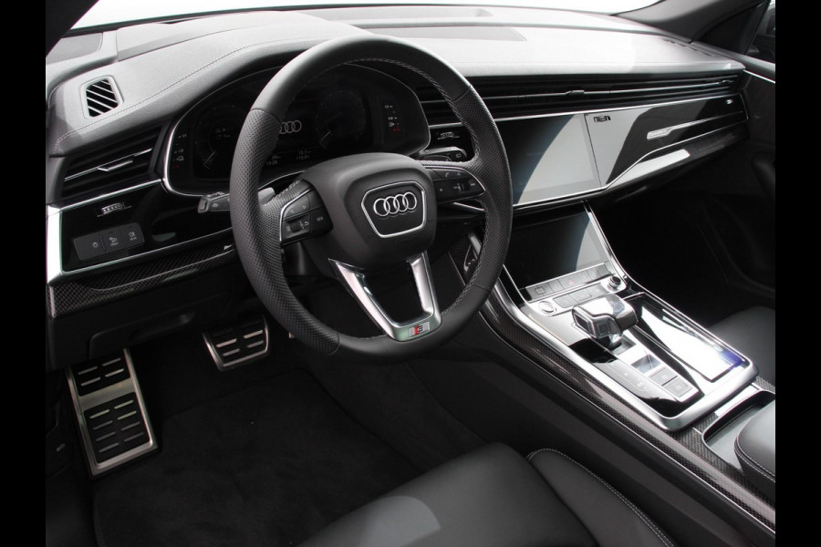 Audi Q8 55 TFSI e quattro Pro Line S Competition Plus | Leder | Carbon Pack | LED | Adaptief cruise control | 381 PK | Navigatie | Climate control | 360* camera | Elektrische achterklep