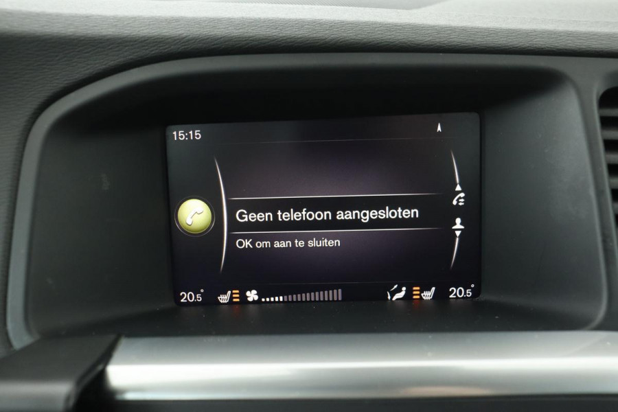 Volvo S60 1.5 T2 Polar+ | Leder | Stoel & stuurverwarming | Trekhaak | Standkachel | Harman/Kardon | Navigatie | Xenon | Camera | Memory | DAB