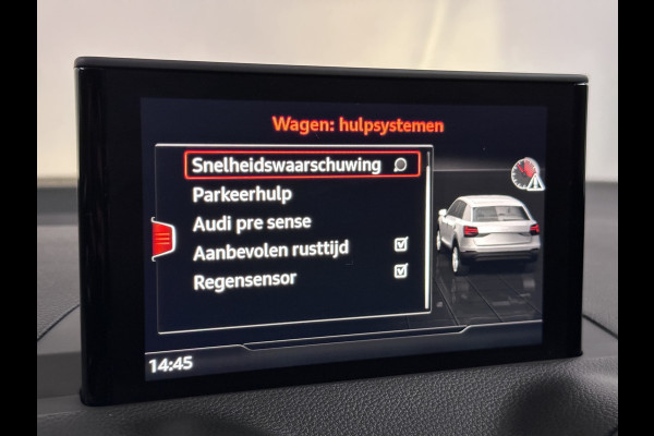 Audi Q2 30 TFSI Advanced edition | Carplay | Stoelverwarming | Cruise Control | Parkeersensor | Spraak Bedinging | Climate Control Connected Services |