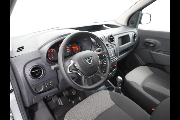 Dacia Dokker 1.5DCi 75PK Airco Navi Trekhaak Schuifdeur Cruise Control PDC DAB Betonplex Vloer Lat om Lat Betimmering Bluetooth Pack Comfort Euro 6