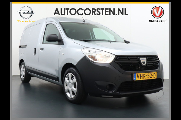 Dacia Dokker 1.5DCi 75PK Airco Navi Trekhaak Schuifdeur Cruise Control PDC DAB Betonplex Vloer Lat om Lat Betimmering Bluetooth Pack Comfort Euro 6