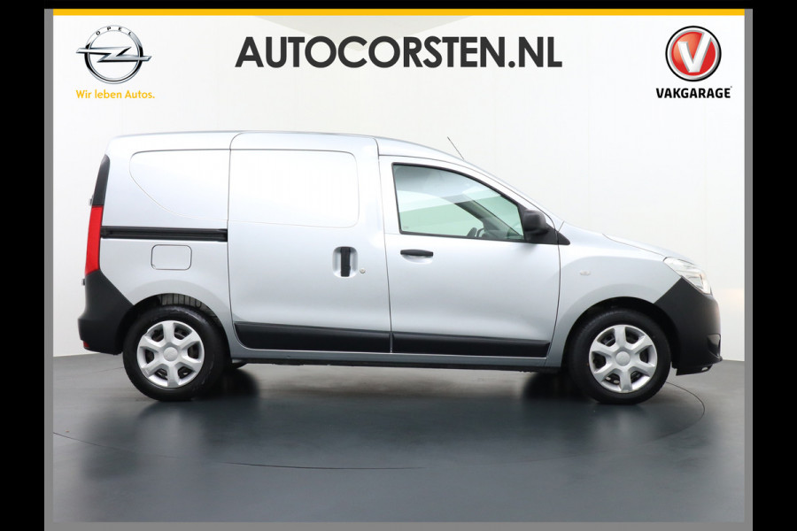 Dacia Dokker 1.5DCi 75PK Airco Navi Trekhaak Schuifdeur Cruise Control PDC DAB Betonplex Vloer Lat om Lat Betimmering Bluetooth Pack Comfort Euro 6