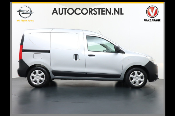 Dacia Dokker 1.5DCi 75PK Airco Navi Trekhaak Schuifdeur Cruise Control PDC DAB Betonplex Vloer Lat om Lat Betimmering Bluetooth Pack Comfort Euro 6