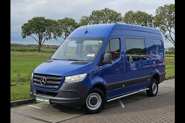 Mercedes-Benz Sprinter 316 2.2 CDI L2H2 DC EURO VI-D AC AUTOMAAT MBUX CRUISE DUBBELE CABINE TREKHAAK 3500 KG