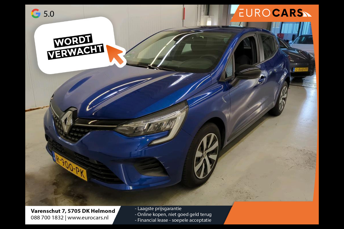 Renault Clio 1.0 TCe 91 pk Equilibre Navigatie Apple Carplay/Android Auto Parkeersensoren achter Cruise Control Ledverlichting Airco