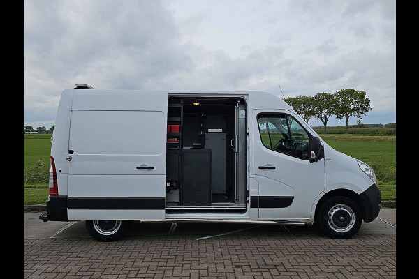 Opel Movano 2.3 CDTI L2H2 werkplkaatsinr./servicewagen, airco, navi, pdc, 104 dkm.