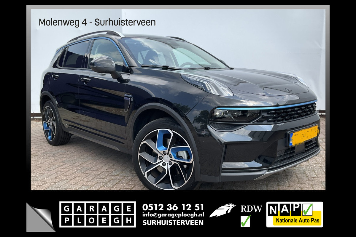 Lynk & Co 01 1.5 262pk Plug-in Black Pano Stoelverw Adaptive-CC Nav/Cam PHEV