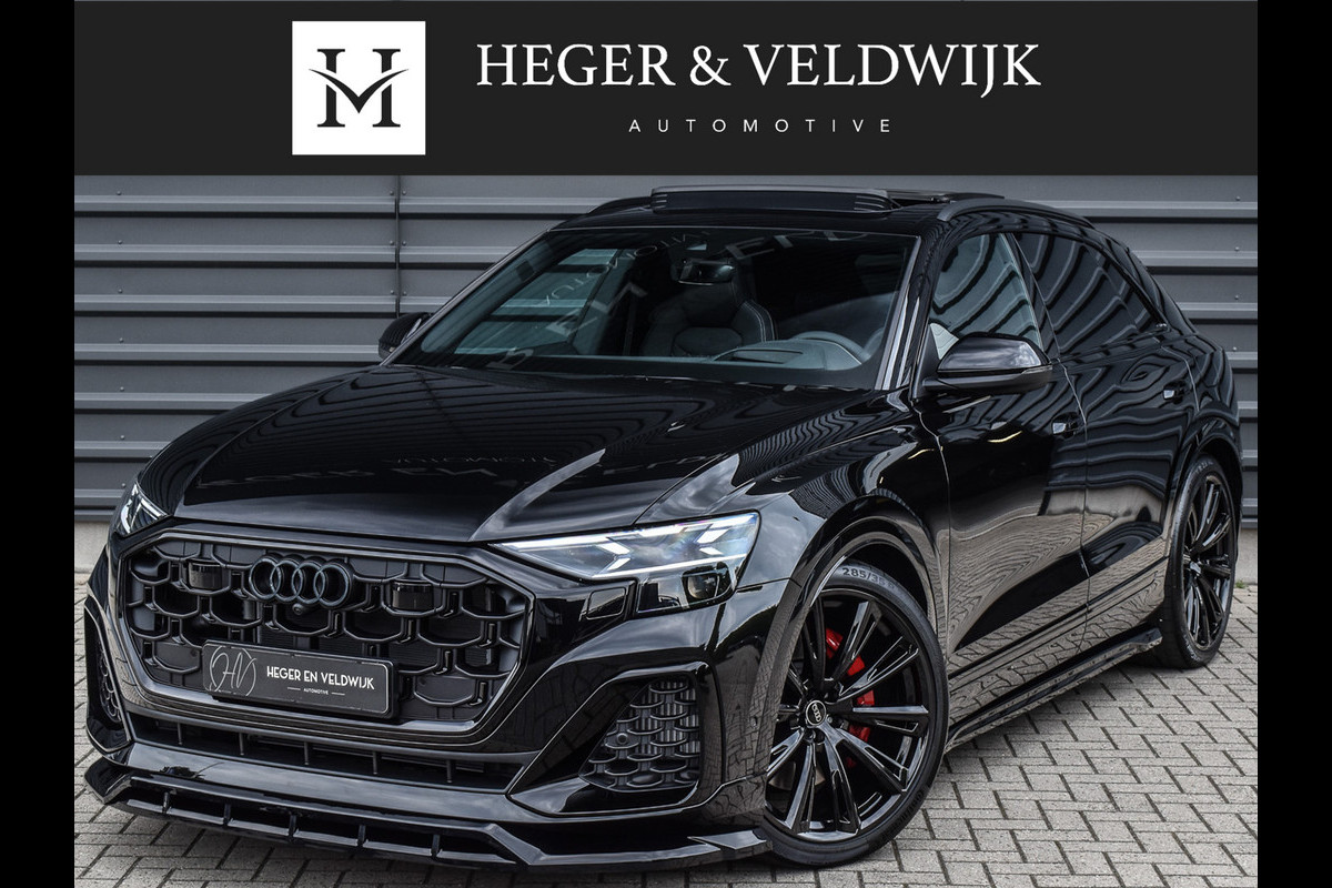 Audi Q8 60 TFSI e QUATTRO PRO LINE S COMPETITION | PANORAMADAK | S-STOELEN MET MASSAGE | B&O | HEAD UP | CARBON INLEG | TREKHAAK ELEKTRI